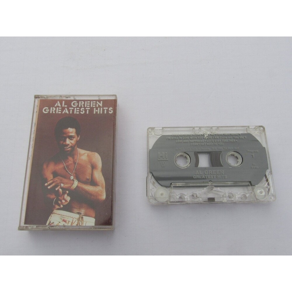 Al Green - Greatest Hits Cassette 1999 Hi Records Soul R&B Music